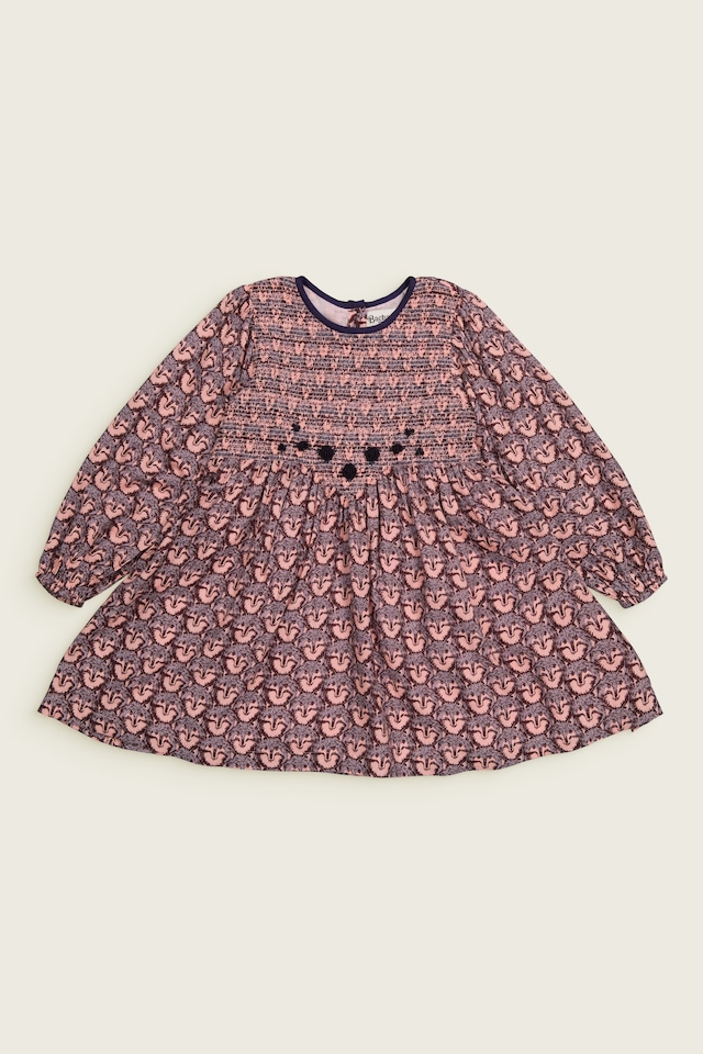 Bachaā / Filimon RobeDress_Fox print (2-3y,4-5y)