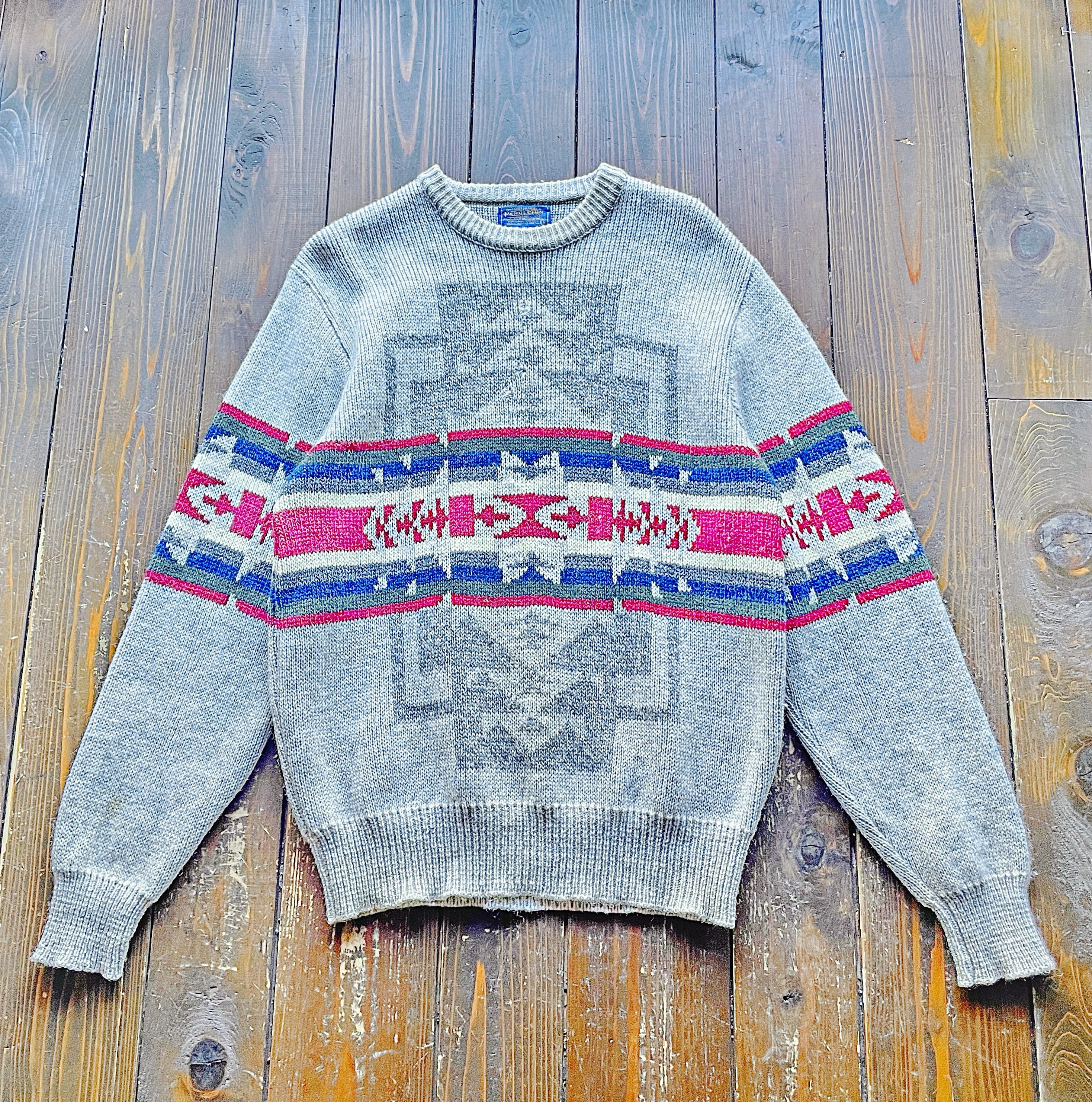 PENDLETON native pattern wool knit Pendleton – Indian Pueblo Store