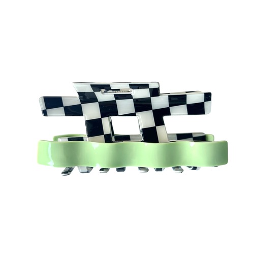 Design Checker / Black Green