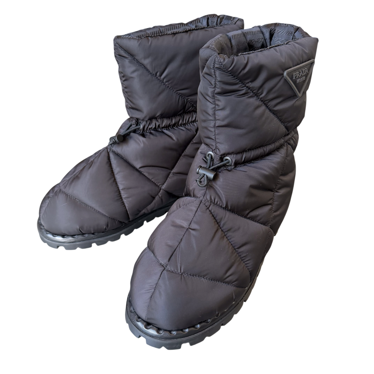 PRADA Quilted Re-nylon Boots