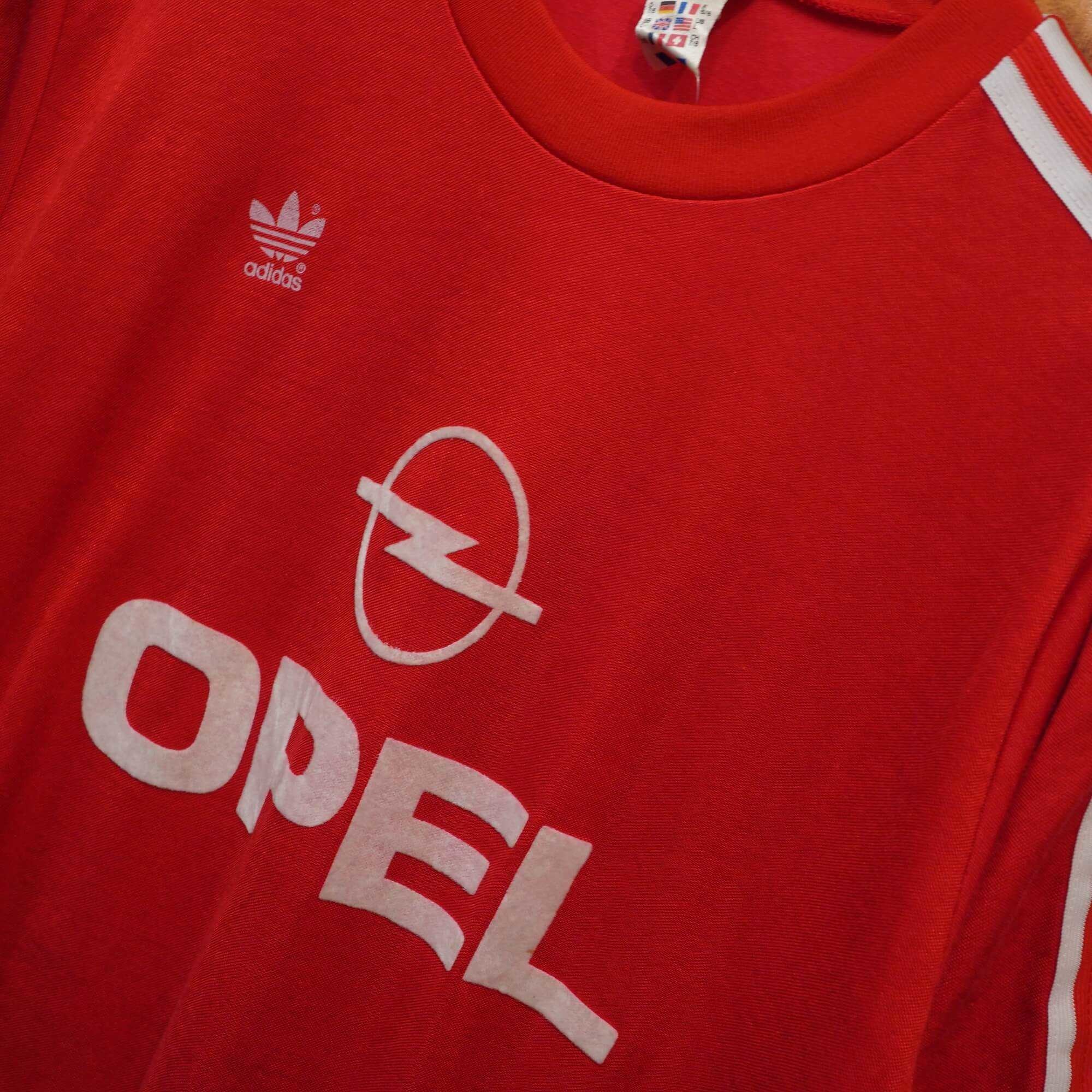 90s adidas opel bayern munchen バイエルンミュンヘン Tシャツ L