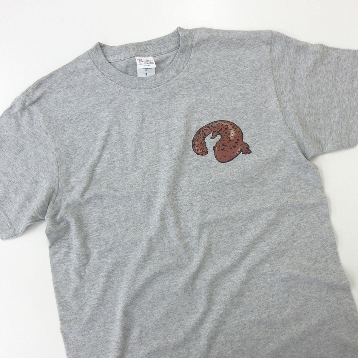 選べる リアル オオサンショウウオ Tシャツ am97 アニマル 両生類 特別天然記念物