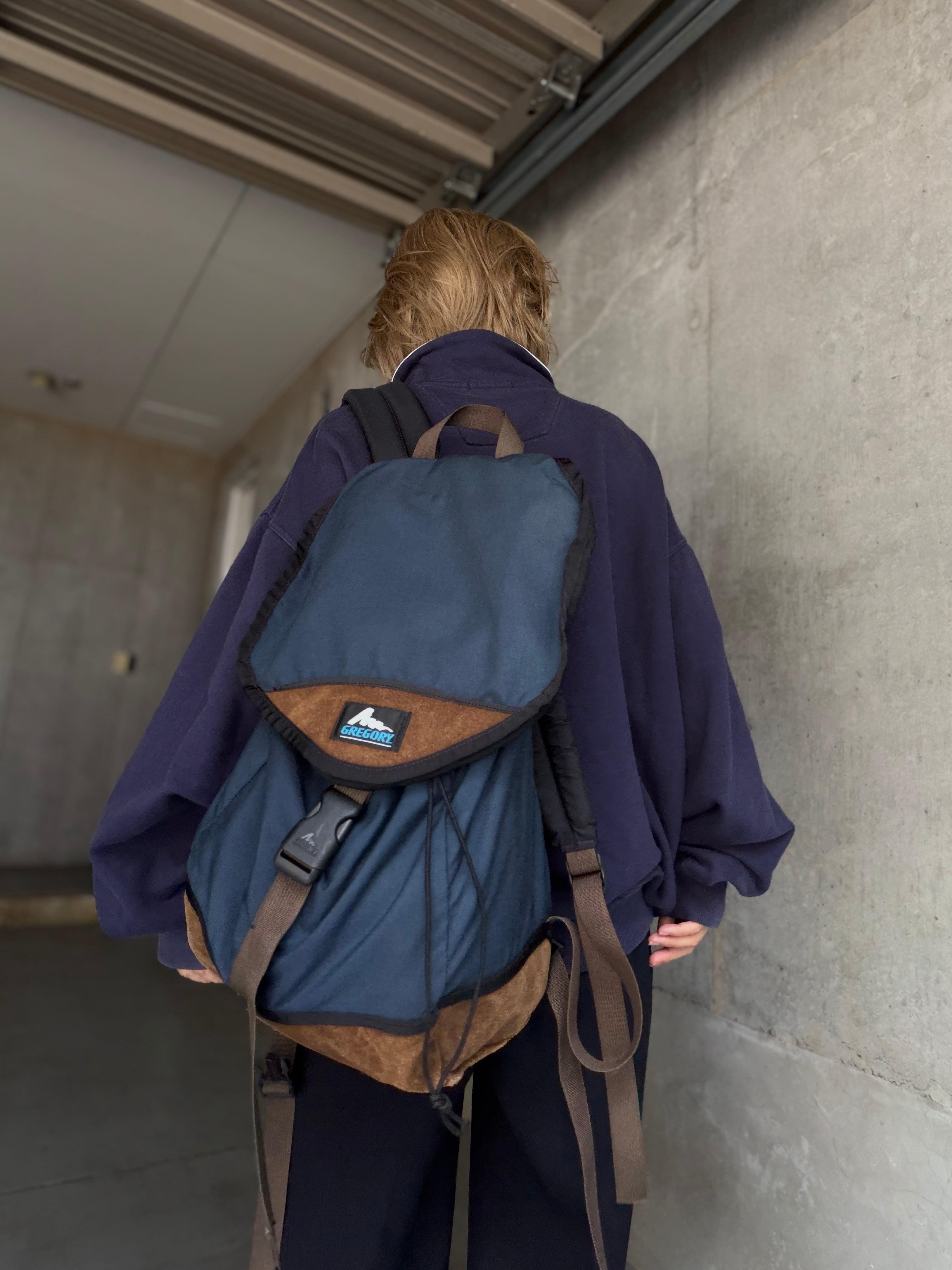 (AC1117)90’s GREGORY “DITCH DAY” Backpack made in USA / Blue Tag