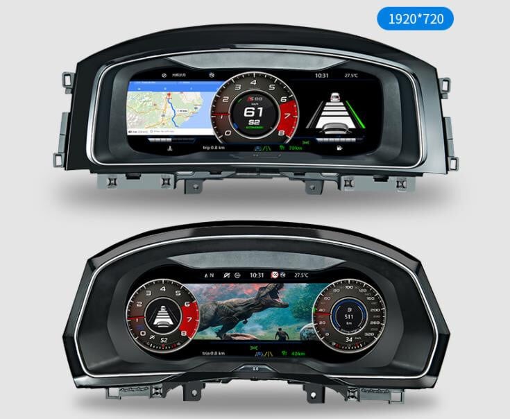 フォルクスワーゲン ゴルフ7 B8 2013-2020 アンドロイド液晶スピード