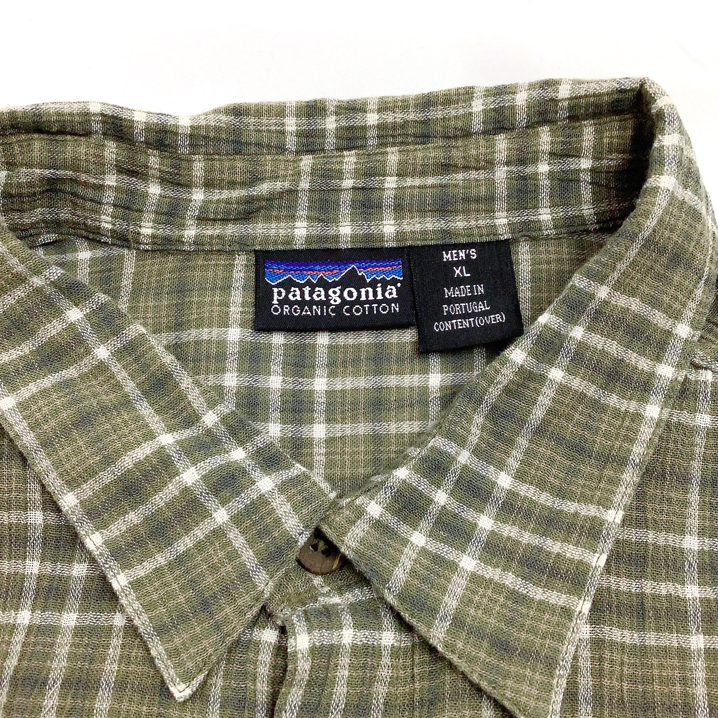90s patagonia パタゴニア オーガニックコットン チェック 半袖 90s patagonia パタゴニア オーガニックコットン チェック 半袖