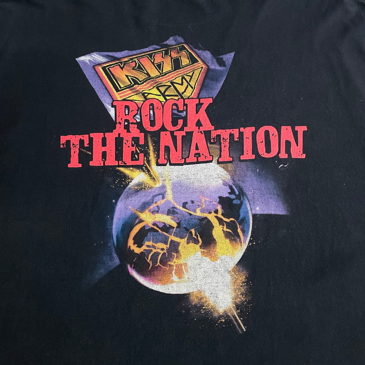 ビッグサイズ 00年代 KISS キス ROCK THE NATION バンドTシャツ メンズ