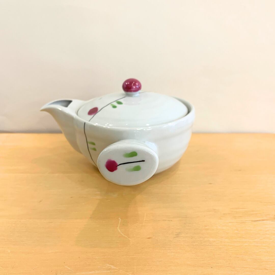 【波佐見焼】【桃山】【オリーブ】【急須】300cc