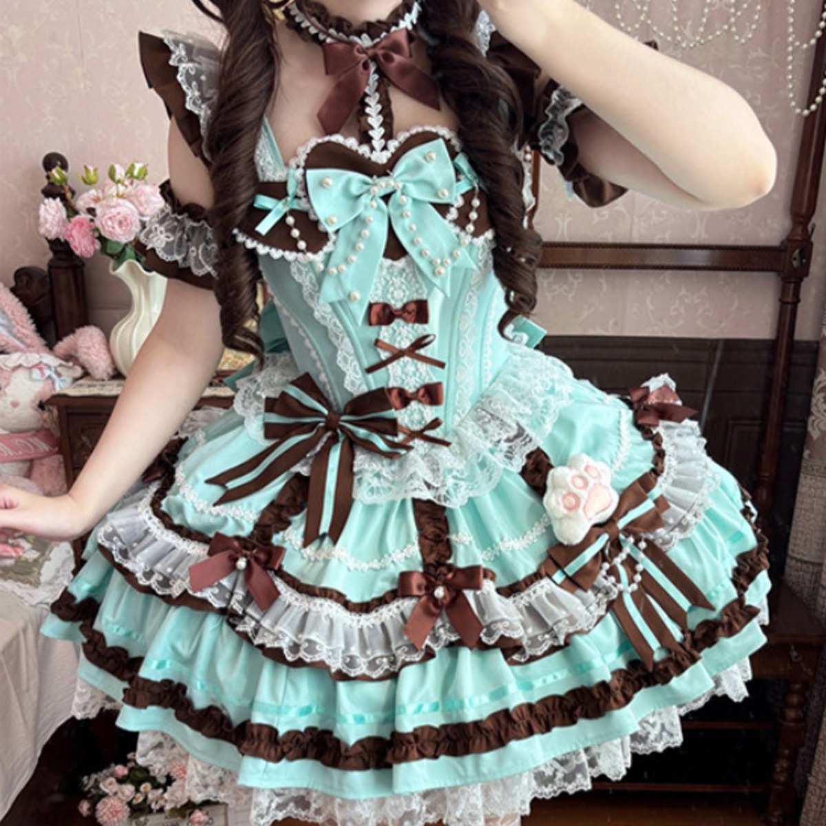 45日前後で発送♡チョコミントワンピコンプリートセット wanpi90
