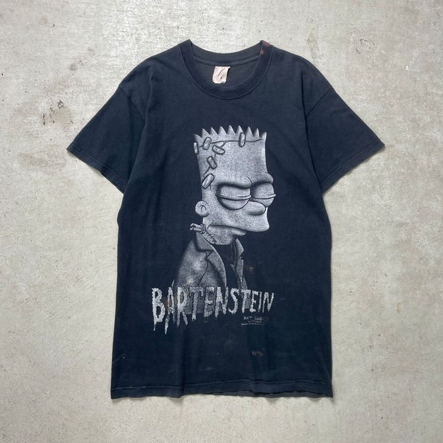 90年代 THE SIMPSONS シンプソンズ キャラクタープリント Tシャツ 