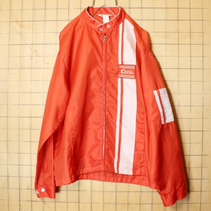 70s USA製　Swingster ナイロンワークジャケット メンズ XL