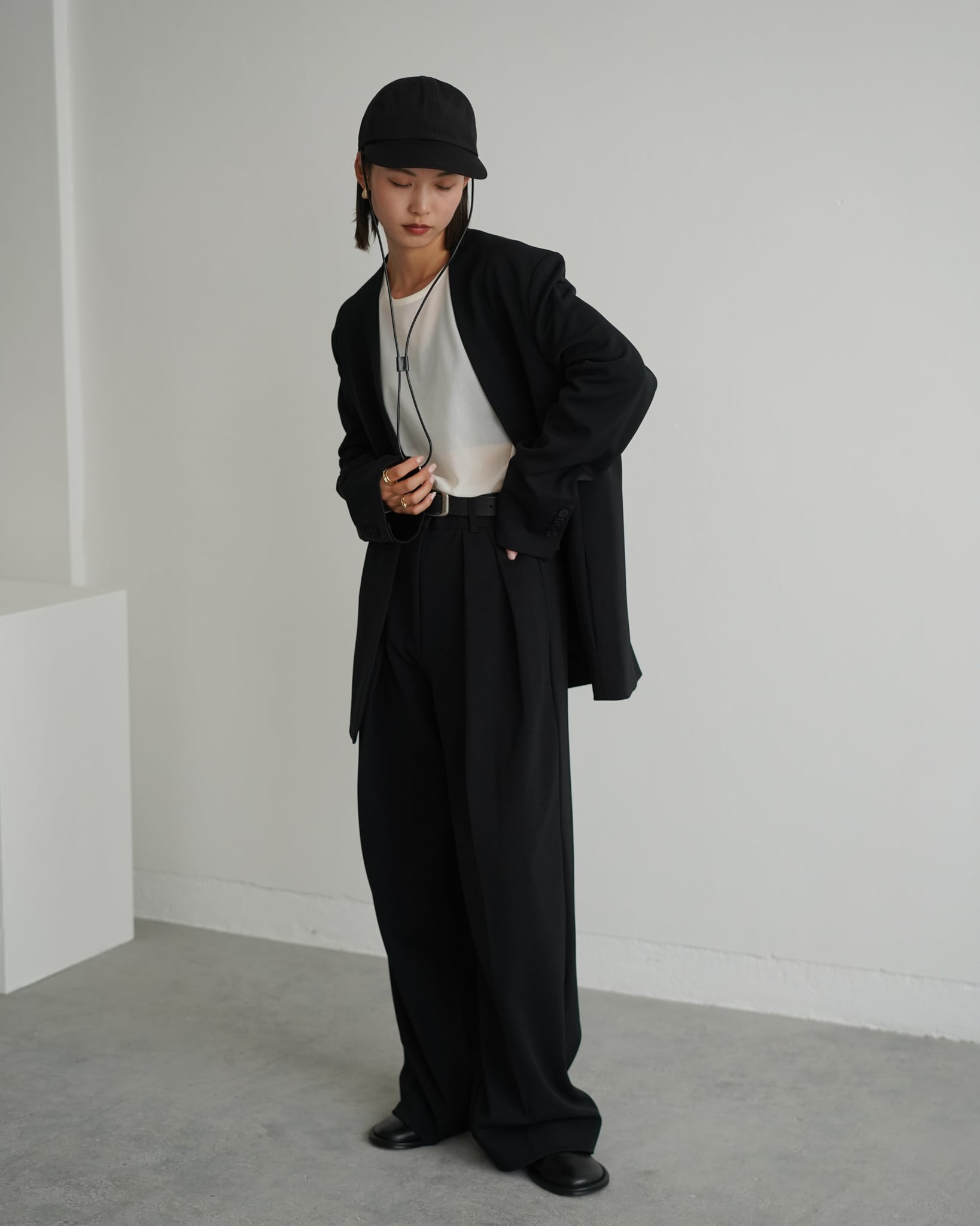 TODAYFUL Colorless Twill Jacket カラーレスツイルジャケット Black 