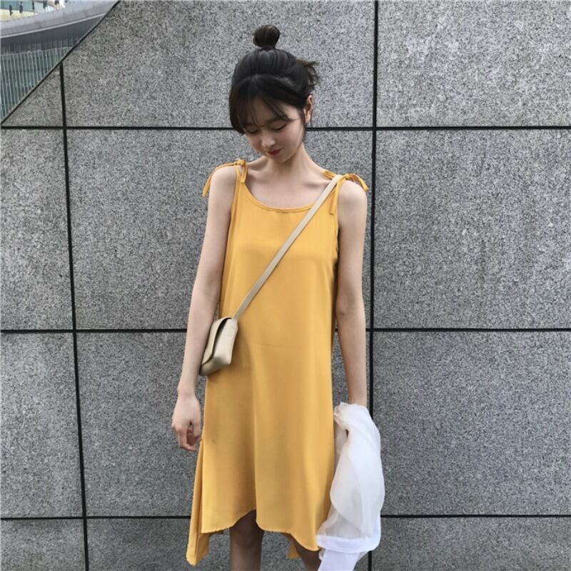 ドレス スプリングスタイルロングソリッド カラースカート 春物 ソリッドカラー YY-ファッション43788333771