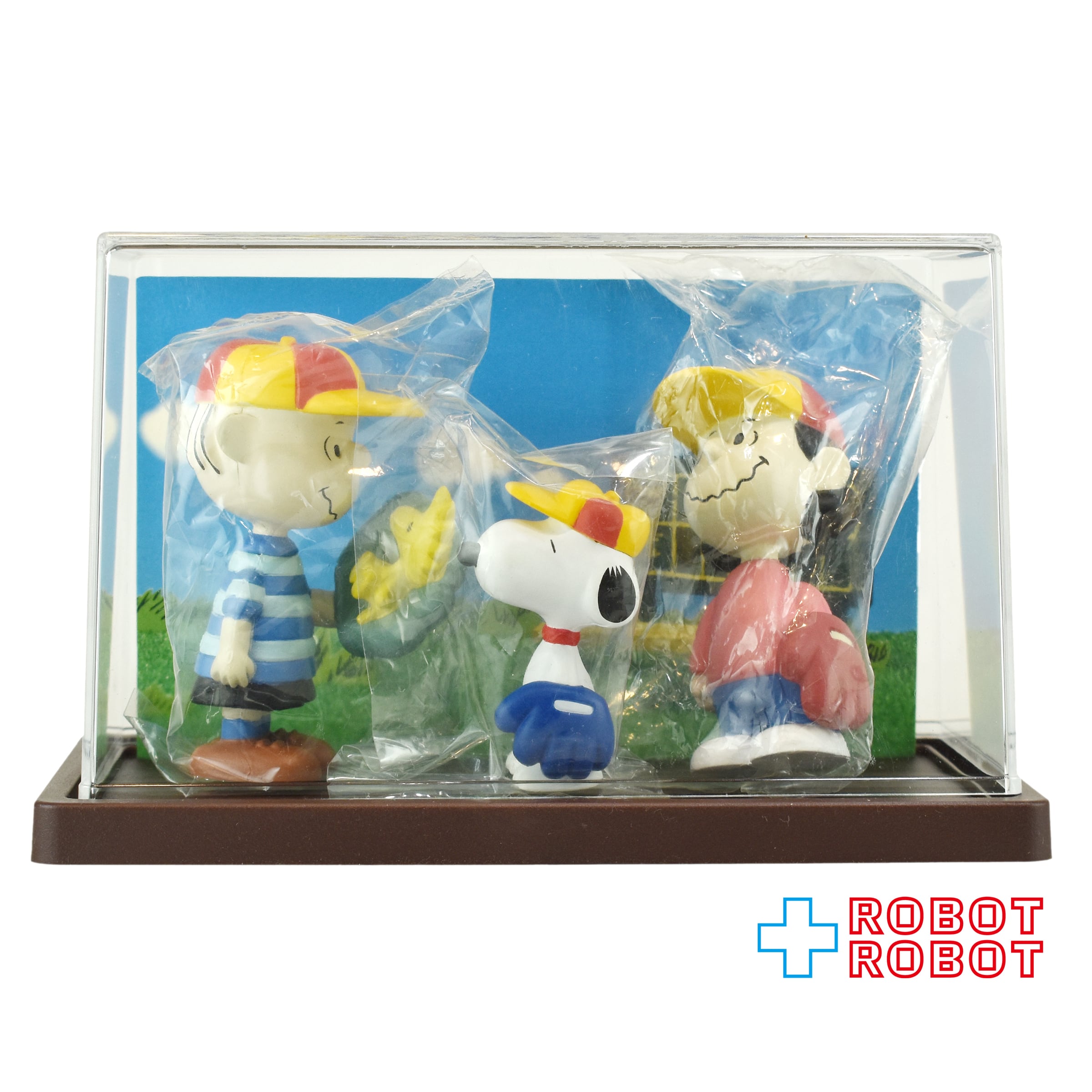 ピーナッツ スヌーピー アクションフィギュア 3個セット 三和銀行 スヌーピーとピーナッツ・ギャング フィギュア 3体セット