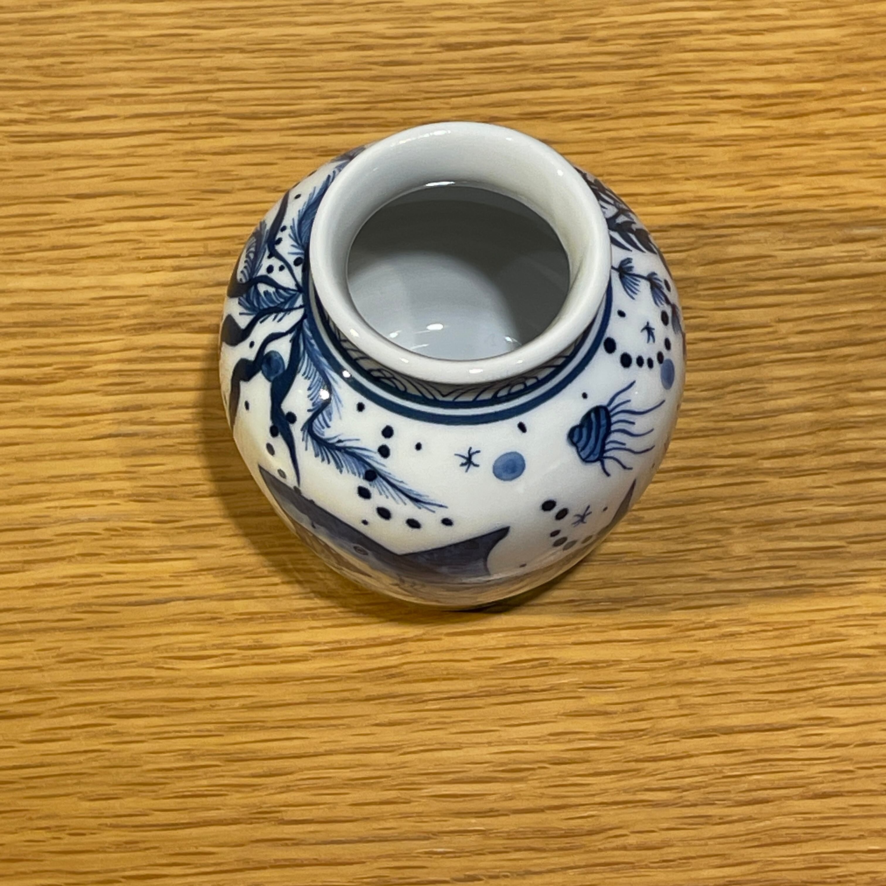 Kone Kone Lab Cue ミニ花器「ﾒｶﾞﾛﾄﾞﾝ＆ｵﾌﾞﾄﾞｩﾛﾄﾞﾝ」 | 綱具屋SETORe