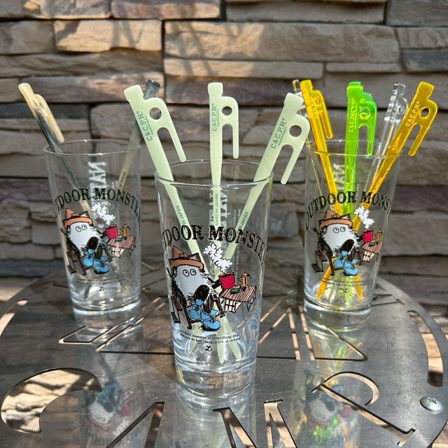 【C&C.P.H. シーアンドシーピーエイチ】ペグタイプマドラー　CEV2202〈※カラー：クリア〉