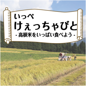 2023年度【棚田米10kg(送料込)＋特典付】いっぺけぇっちゃびと-高根米をいっぱい食べよう-