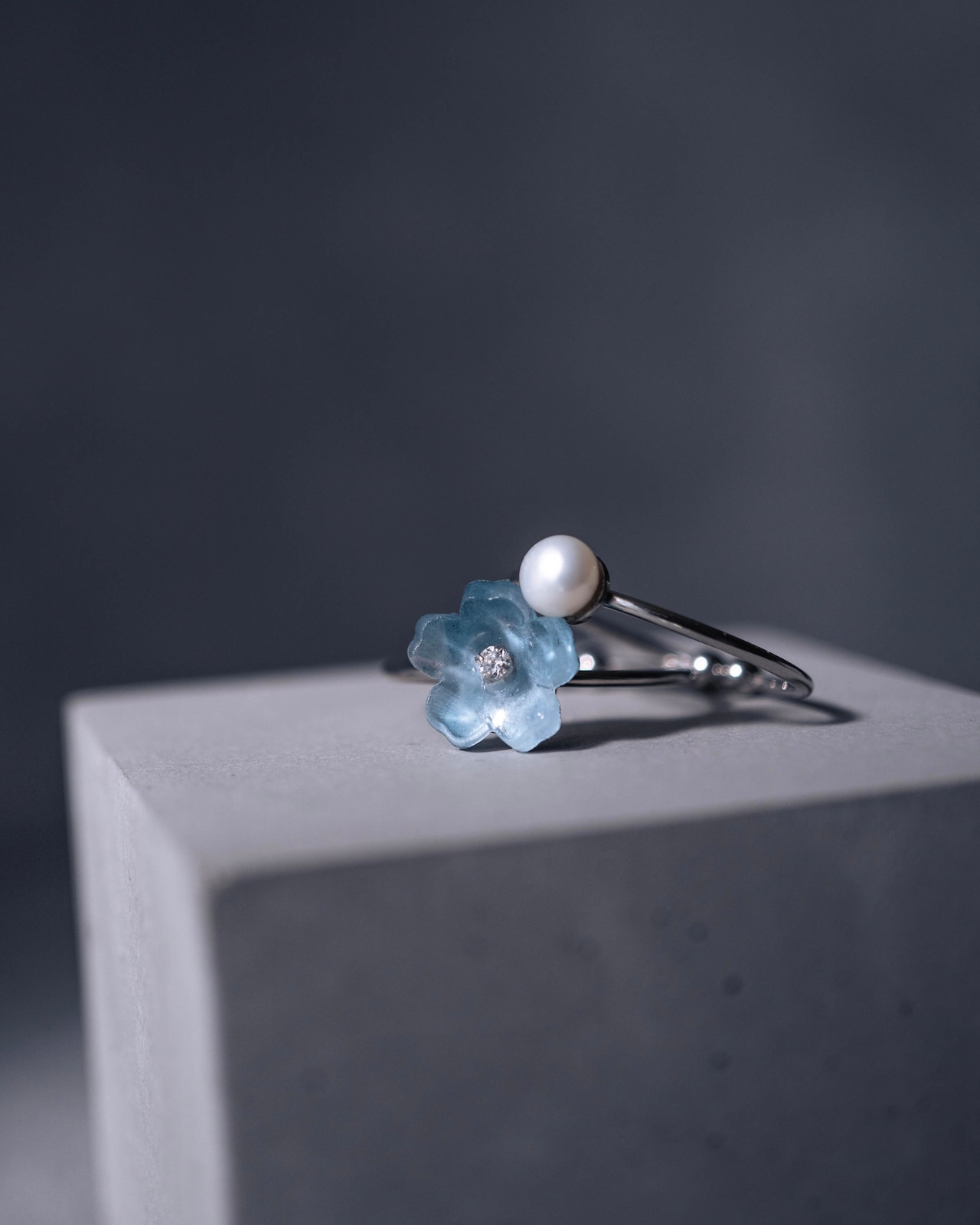 泡沫の目覚め -Nemophila- ring