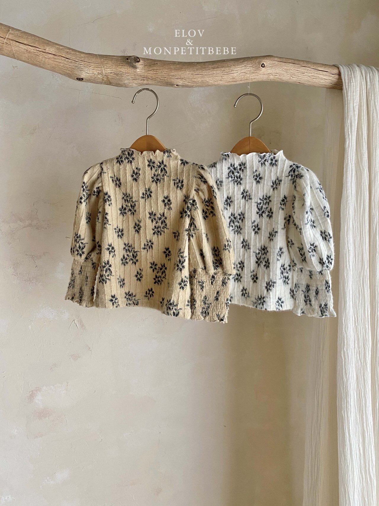 monpetitbebe【予約商品】/ Maren Smock Tee