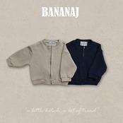 韓国子供服 / BANANA J / 26Autumn / ワッフル ジャケット / 秋服 / キッズ *XS~JS*