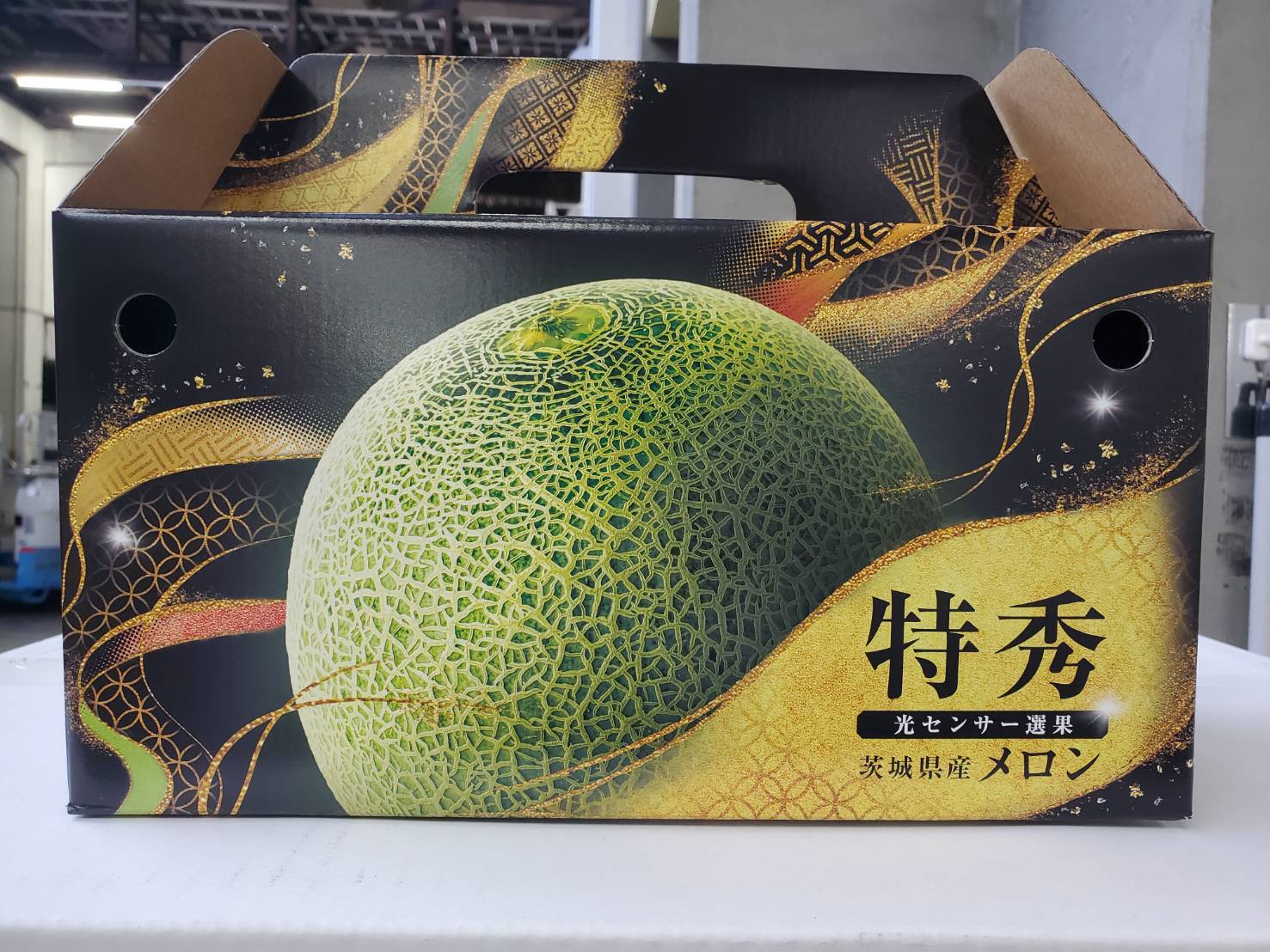 極甘メロン】茨城県旭村産 アンデスメロン”特秀以上” 2玉 糖度16度以上