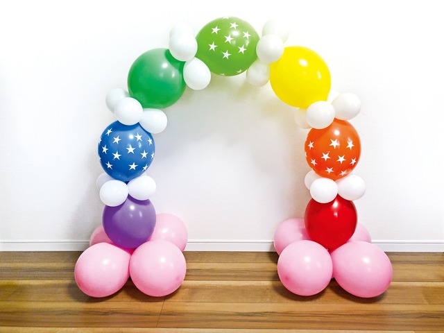 Diy 手作りキット 虹 レインボー Balloon Style