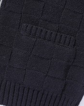 【XLARGE】SQUARE ZIP UP KNIT POLO【エクストララージ】