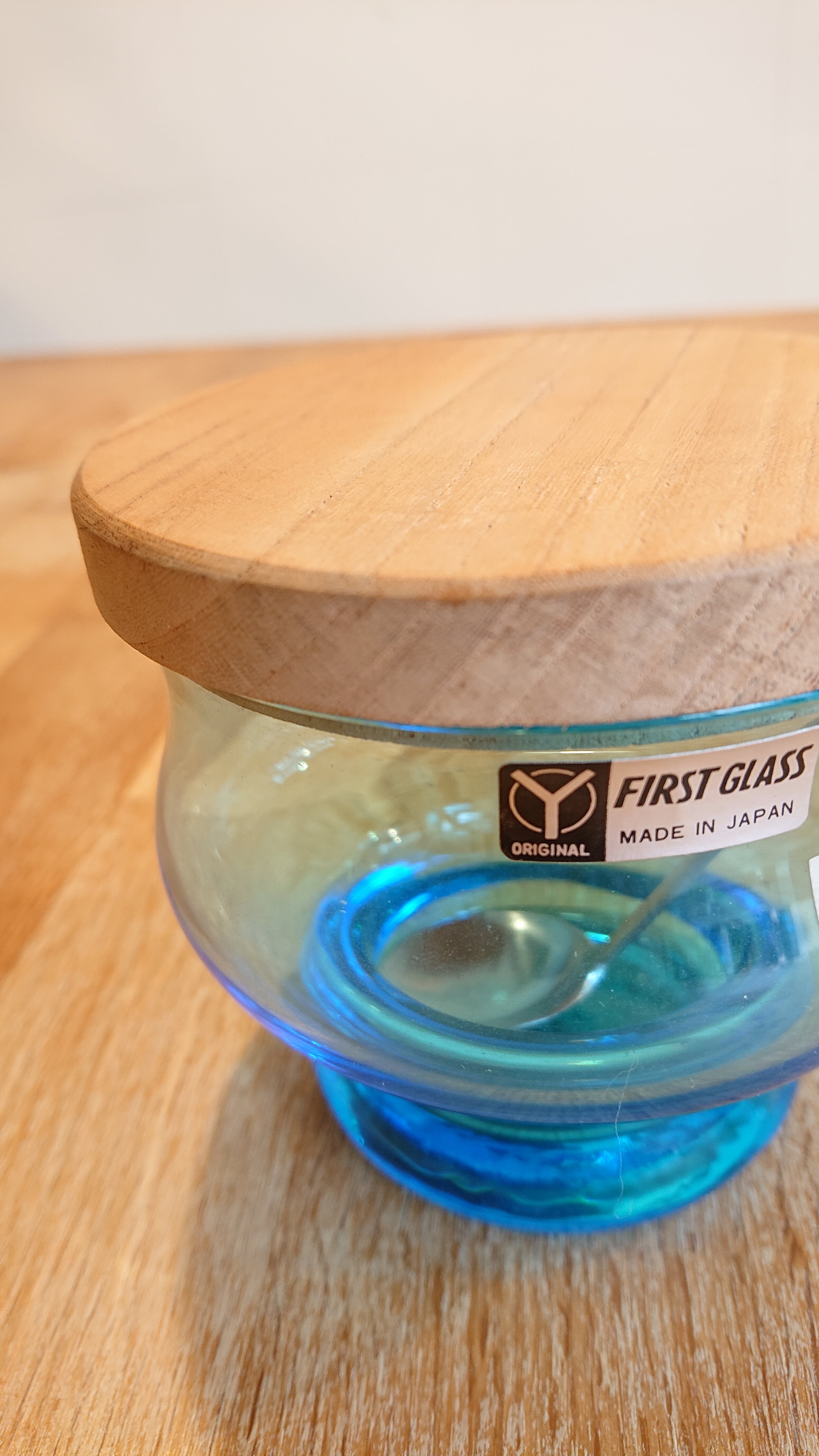 ビンテージ　イタリアATL社製　シュガーポット レトロなシュガーポット ブルー | doggoodsshop JACKGAIN