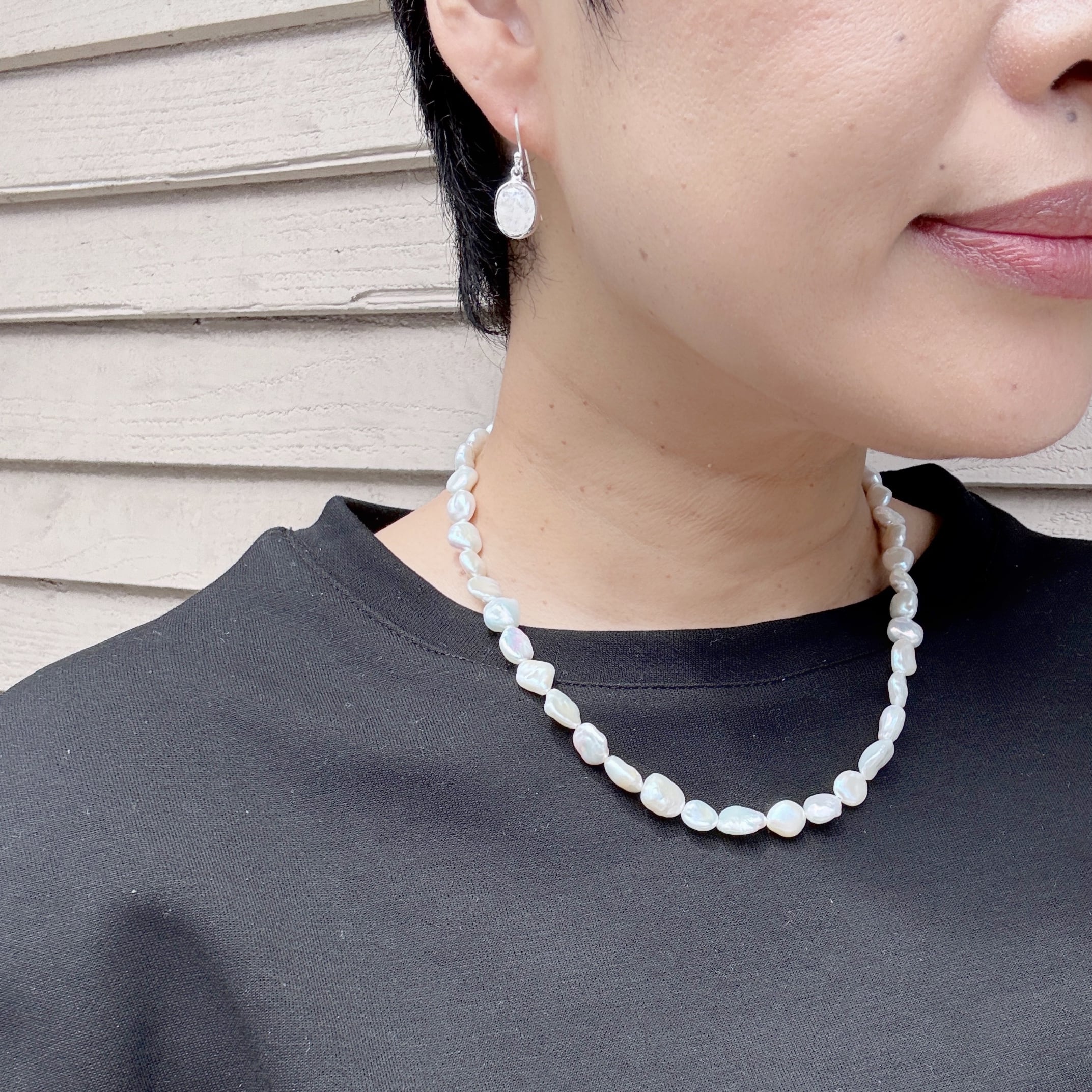 ラスト1】Lagoon Original マイルド バロックパールのネックレス45cm