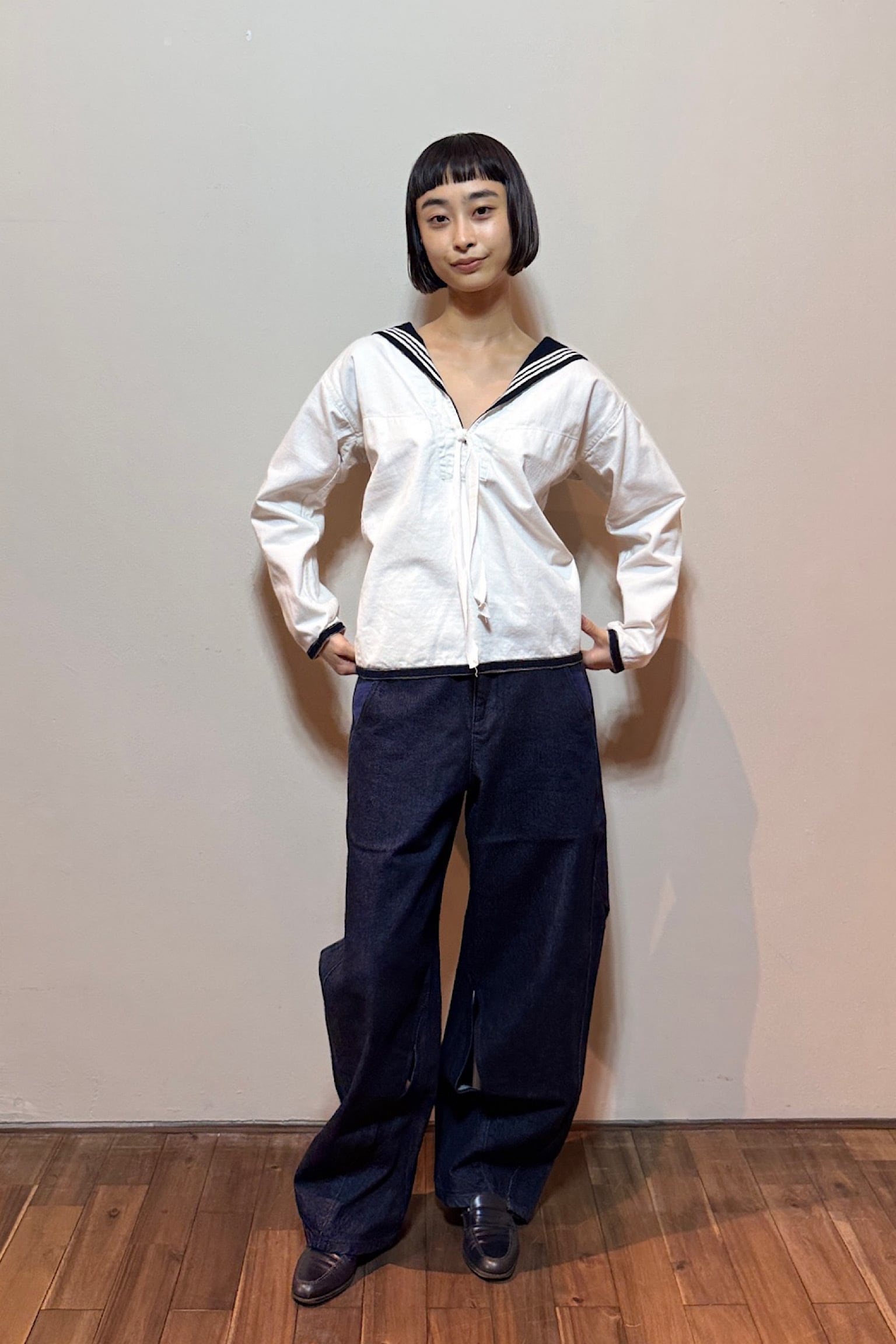 ヴィンテージセーラーシャツ