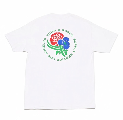 VIOLA&ROSES CLASSICカラーTEE NO.1 WT