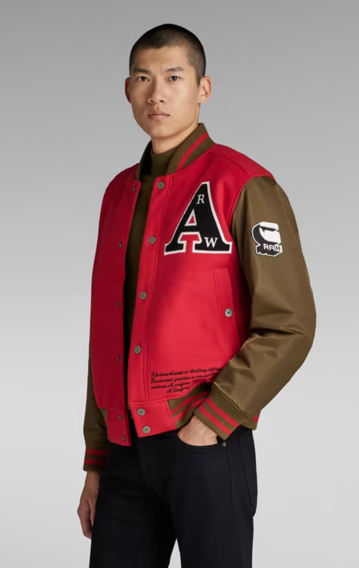 G-STAR.RAW / Varsity Jacket / D23653-D420-8050 / スタジャン