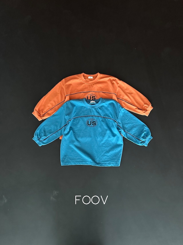 【予約】※foov US piping T /S-JM