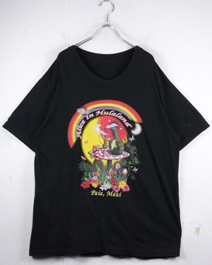 【Caka act2】“Alice in Hulaland” Hommage Design Vintage T-Shirt