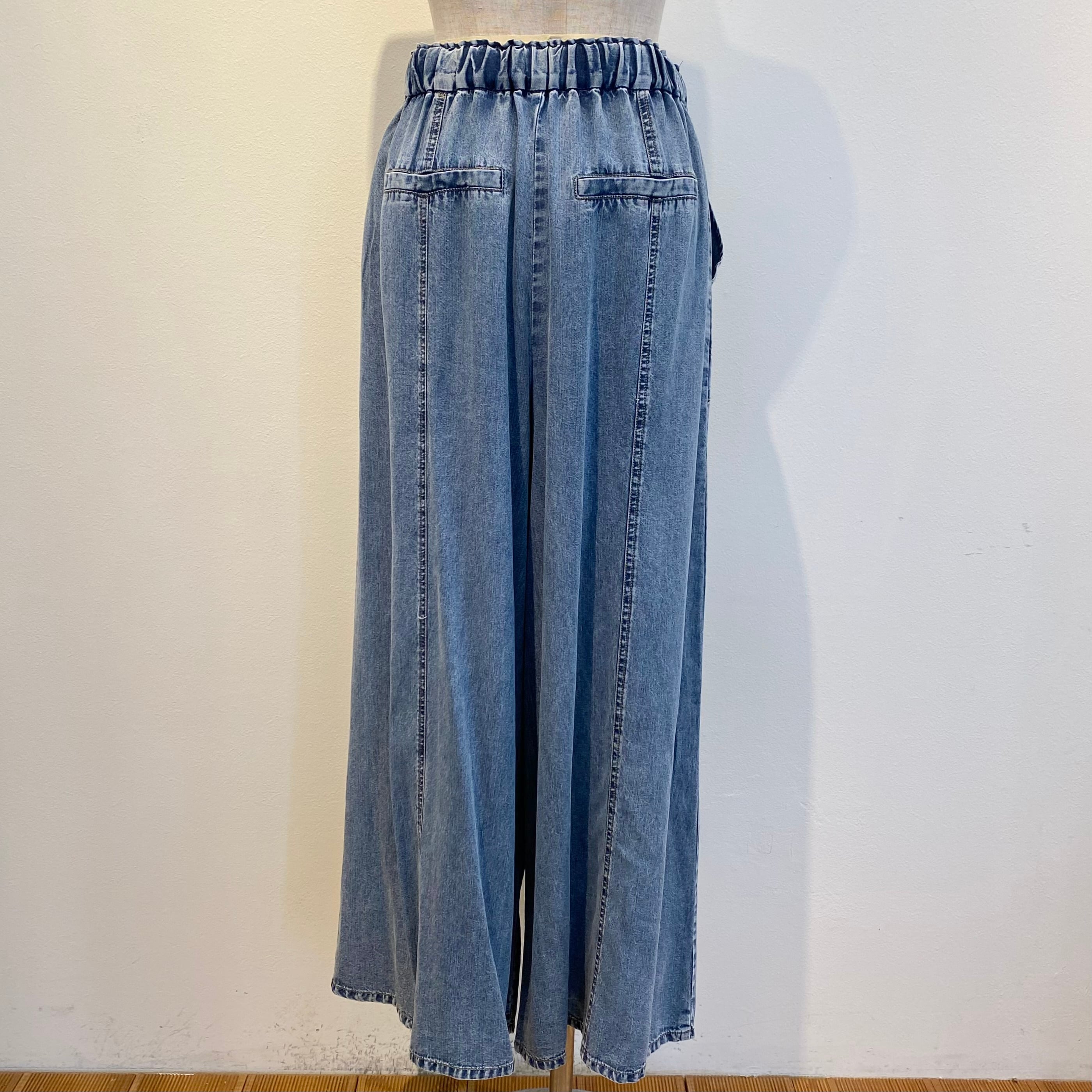 CYNICAL / テンセルデニムワイドパンツ 612-96023 | BENE COLLECTION