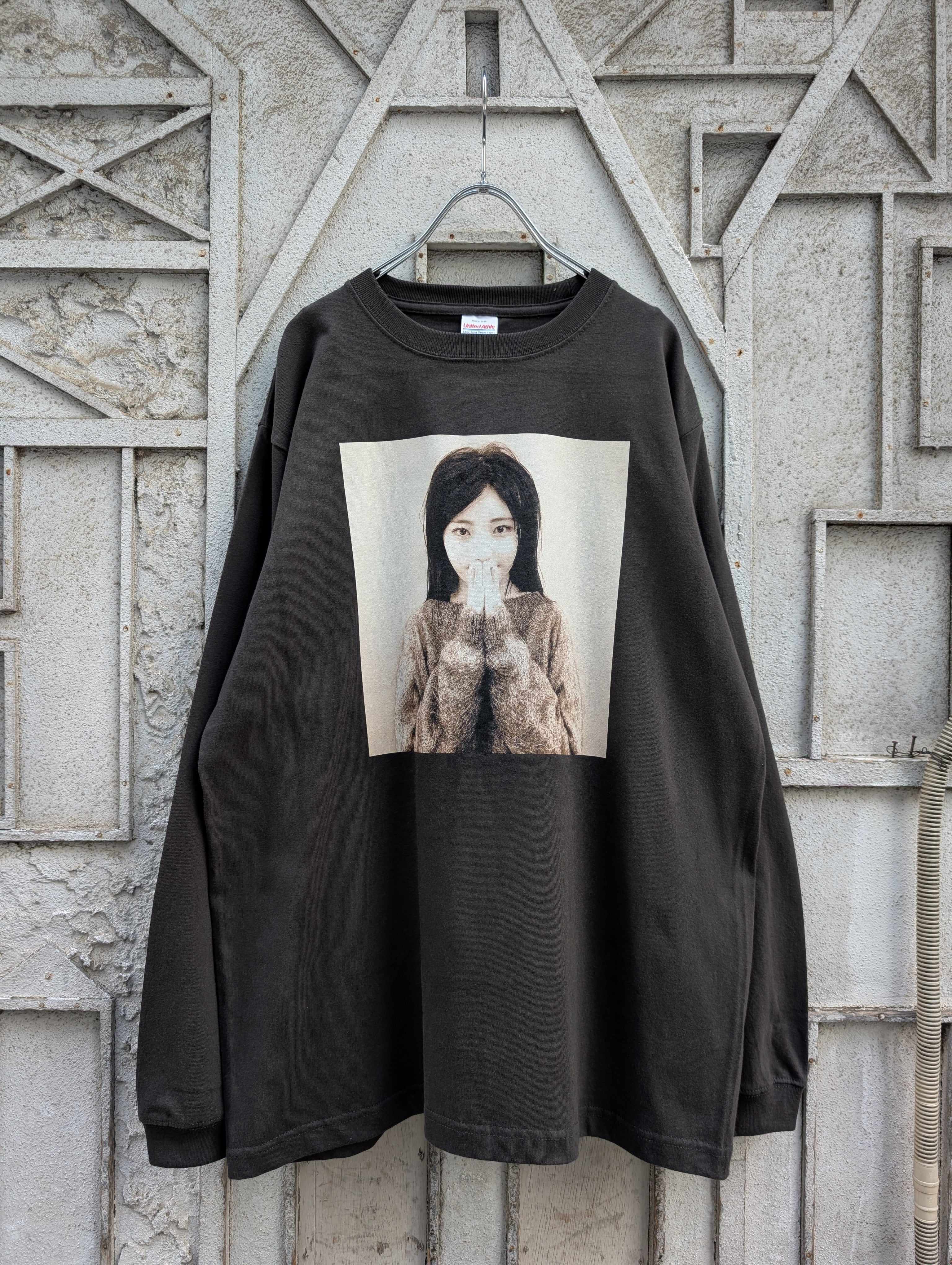 "らん × 深緑" original らん L/S