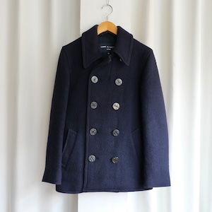 COMME des GARCONS HOMME WOOL PEA COAT