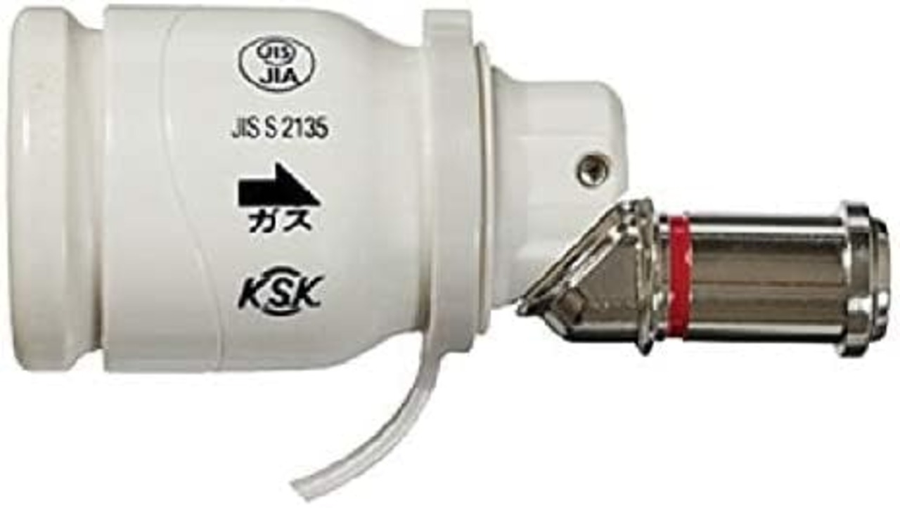 光陽産業:QGS10【都市ガスLPガス兼用】ゴム管用ソケット