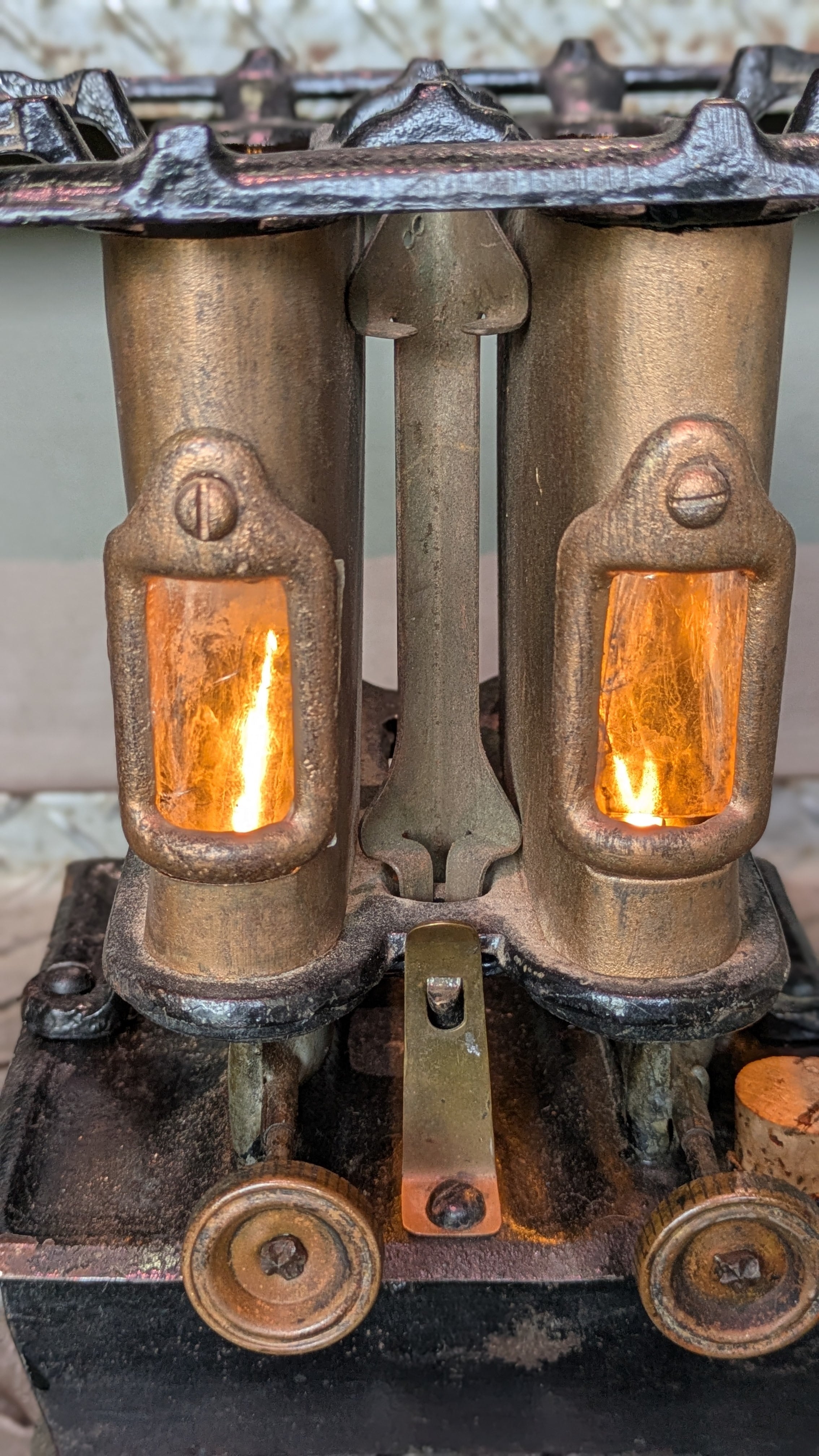 Vintage IronStove mini Stove USA VintageCamping Antique ビンテージ