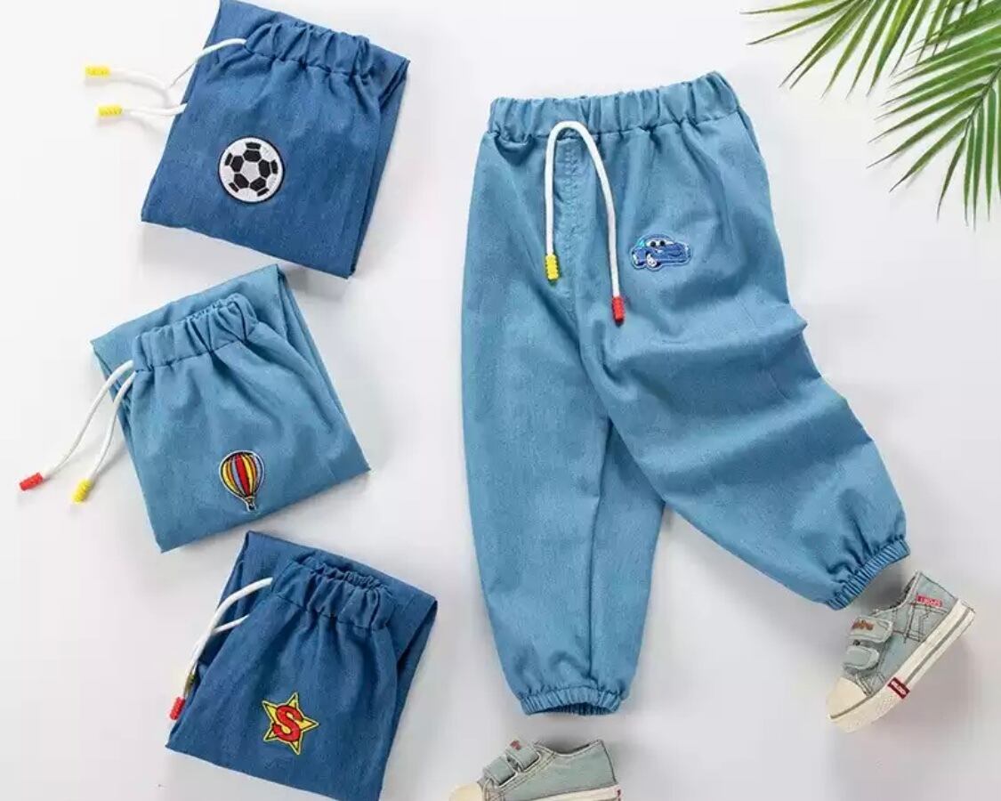 サマーデニムパンツ / 女の子 / 男の子 / 〜4才( A〜D )