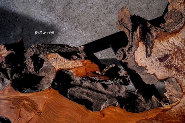 欅のローテーブル