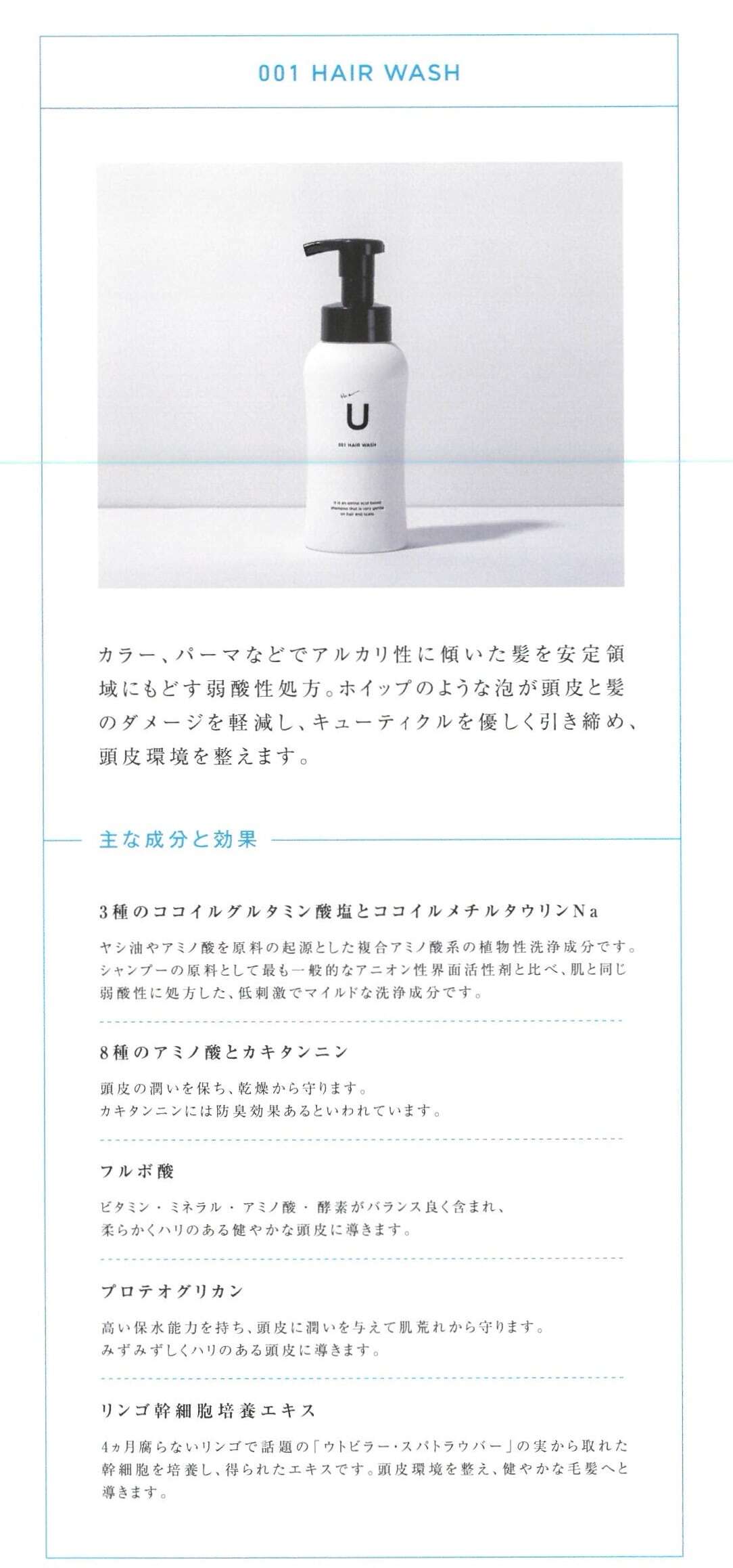 頭皮ケアセット】the U 頭皮用シャンプー＆トリートメントセット