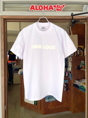 HANG LOOSE TEE. White