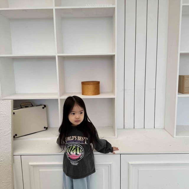 《送料無料》予約:ピグメントボードT【ANDBUTTER】※ジュニアサイズ