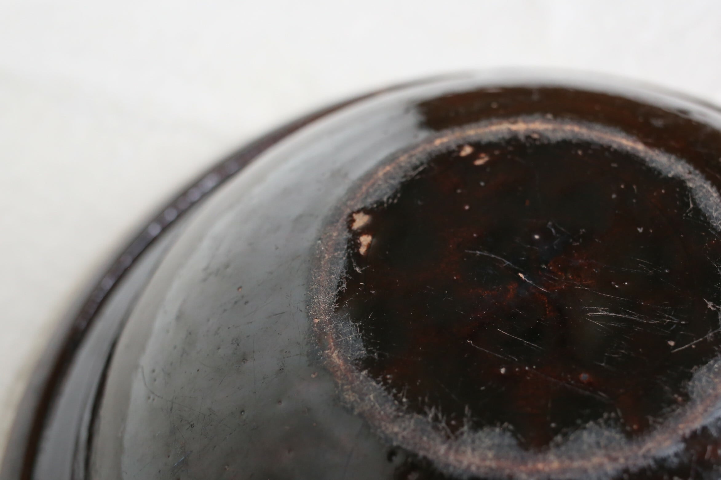 フランス アンティーク キュノワール 『Cul Noir』 大きな深皿 ボウル