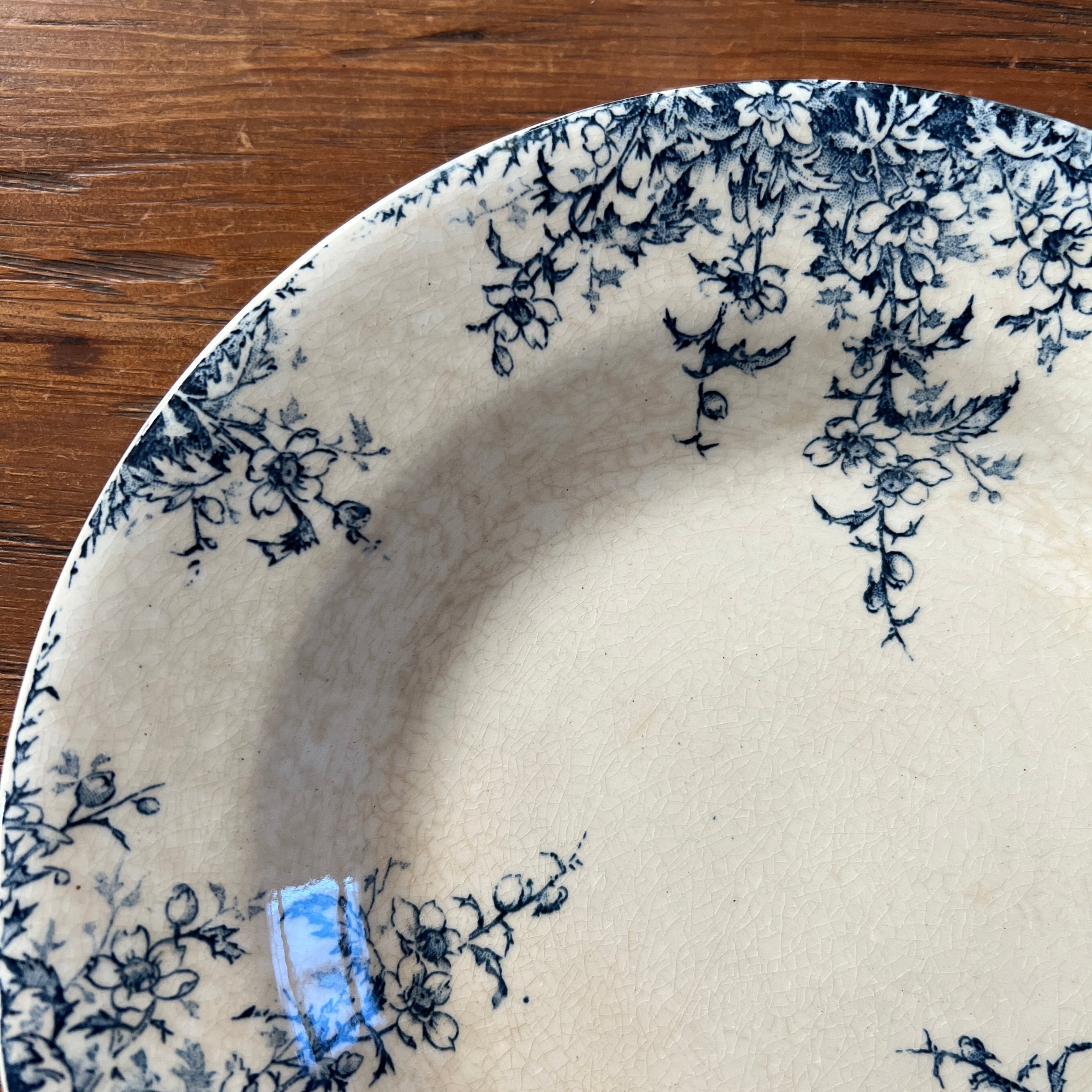 ジアン スープ皿（F）アンティークプレート フランスアンティーク