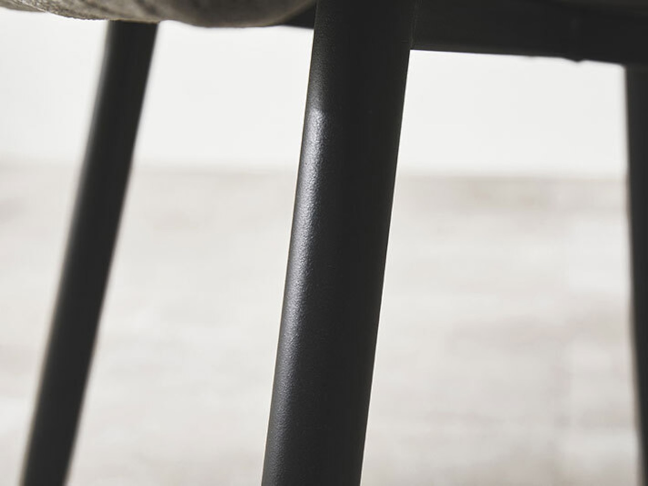 120×75cmカフェテーブル5点セット 大理石調 【チェア:グレー】・画像10