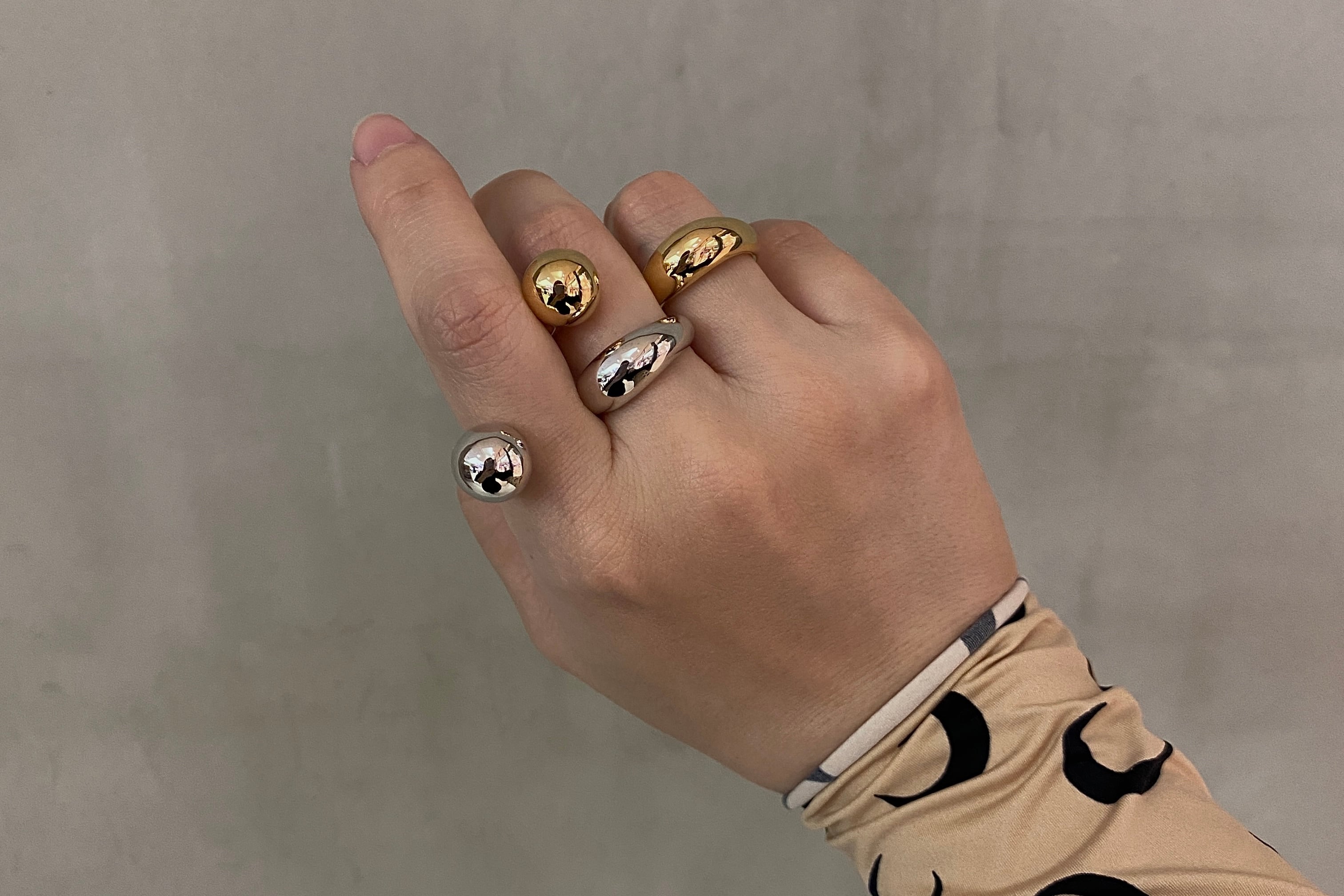 フリーサイズ⭐︎5スパイクパールリング 楽天市場】パール 指輪（スポーツ・アウトドア）の通販