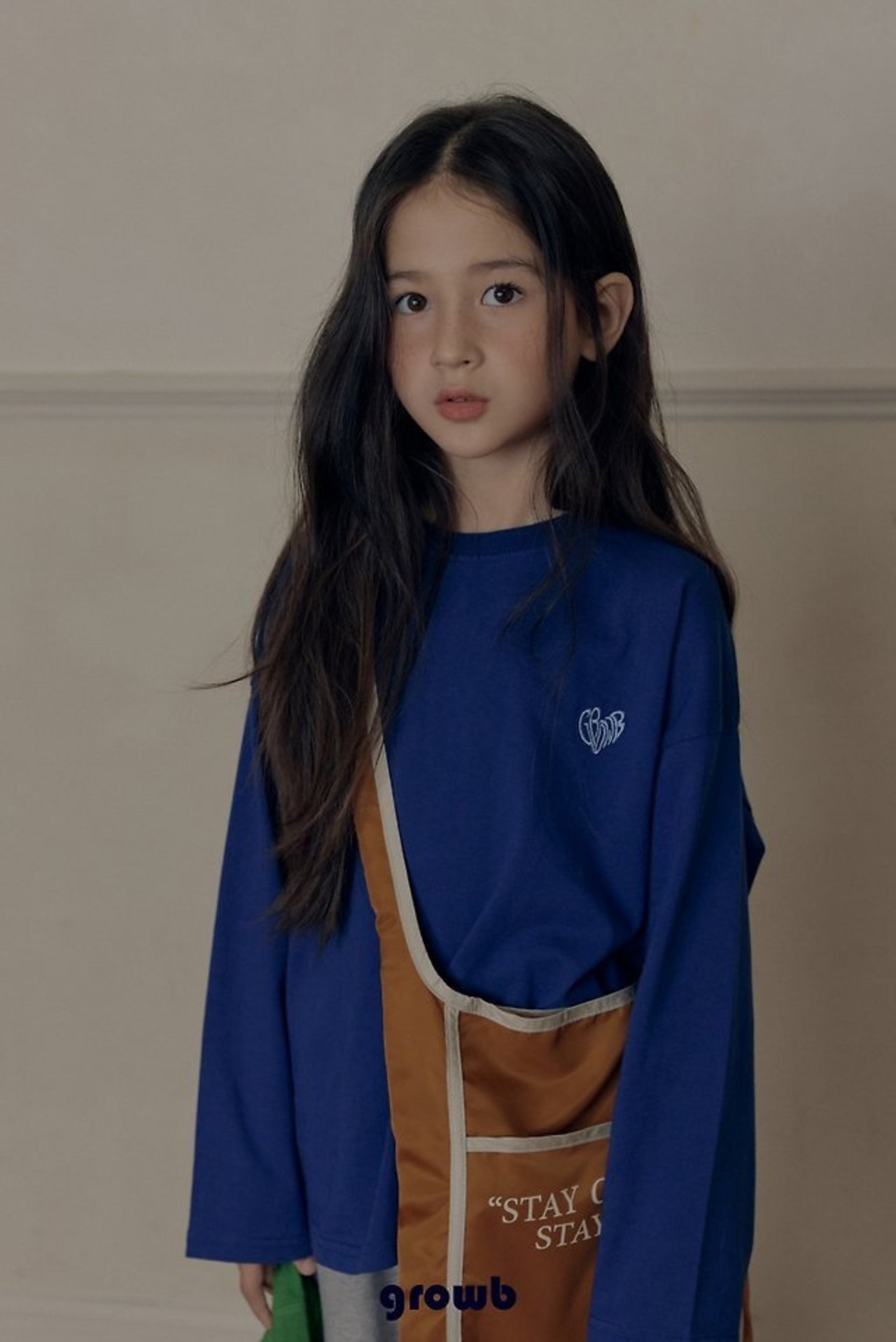 韓国子供服 / growb / growＴシャツ / 秋服 *XS~JM*