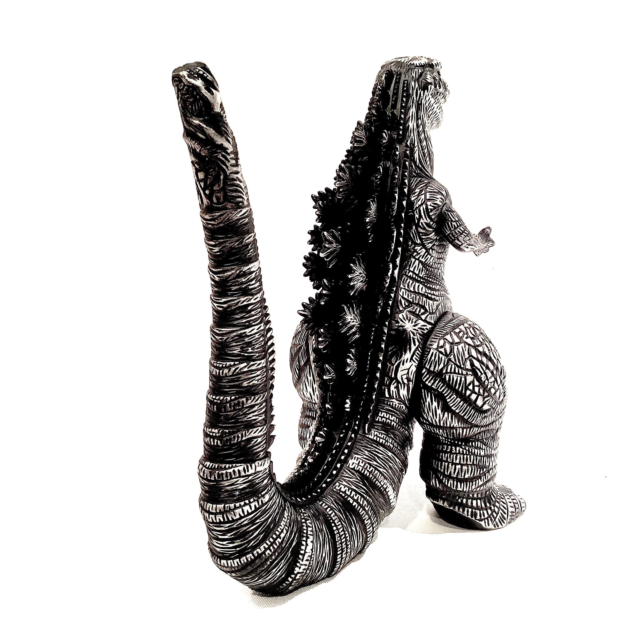 マルサンゴジラ350 第四形態 シンゴジラ paint by Yoshizaka Takashi