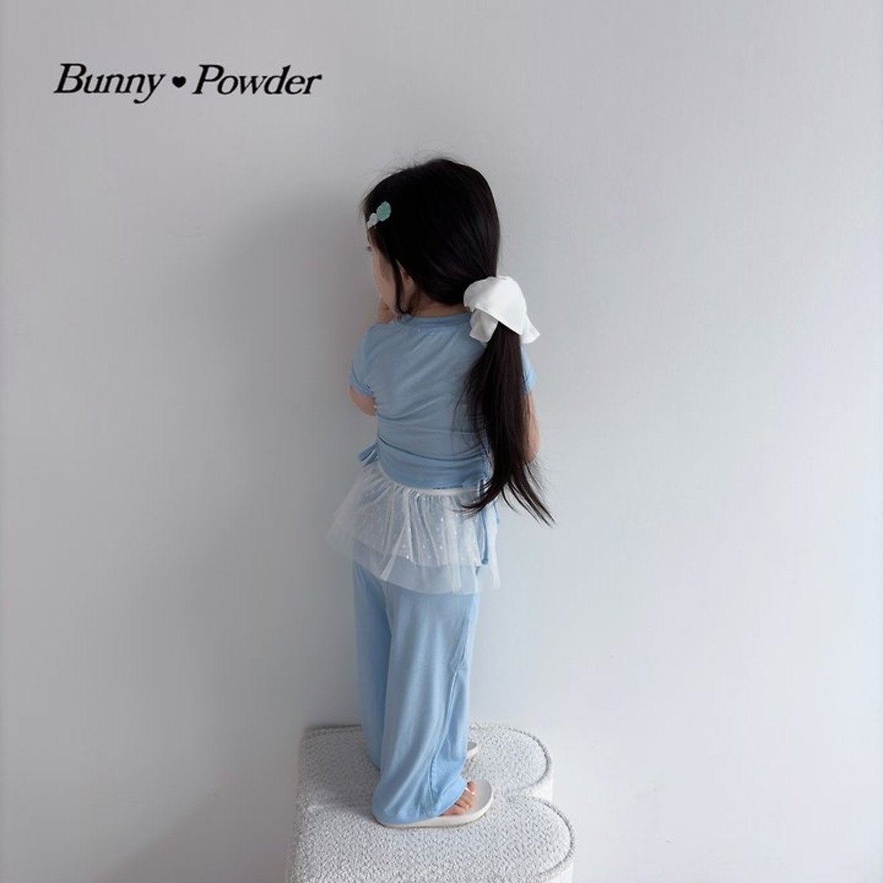 [Bunny Powder] (Planning) Dot Layered Skirt / [버니파우더] 기획)도트캉레이어드스커트